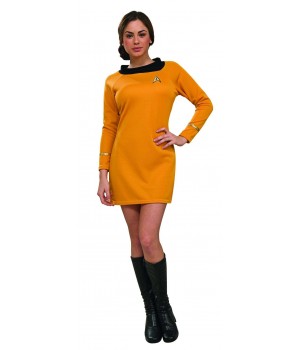 Star Trek Classic Womens Command Uniform Dress - Small