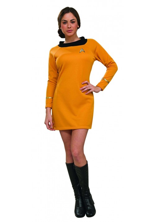 Star Trek Classic Womens Command Uniform Dress - Small