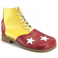 Red and Yellow Adult Clown Shoes