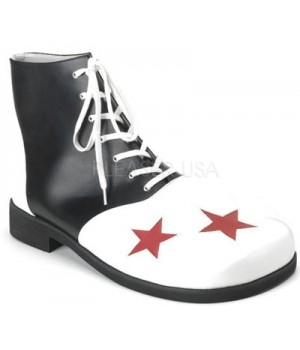 Black and White Clown Shoes