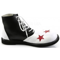 Black and White Clown Shoes